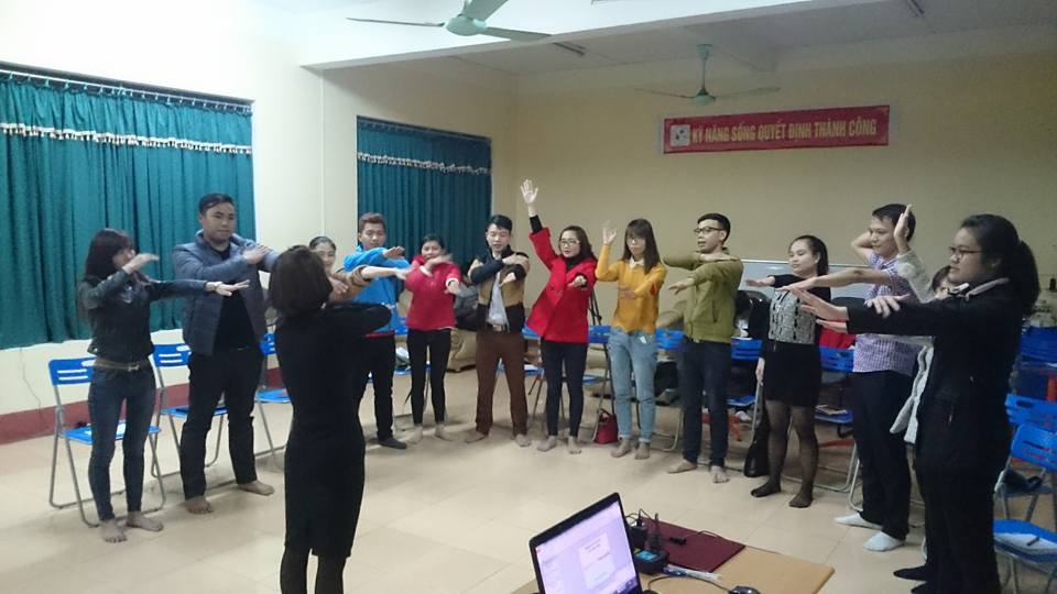 Khai giảng lớp kỹ năng giảng dạy kỹ năng sống tại Thái Nguyên